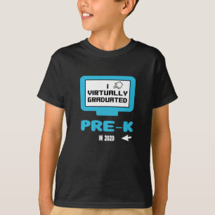 T-shirt J'ai virtuellement obtenu un diplôme de mise en q