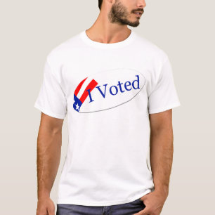 T-shirt J'ai voté l'autocollant