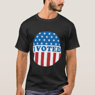 T-shirt J'ai voté Sticker