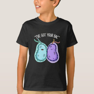 T-shirt J'ai votre Bac Funny Bacteria Pun Dark BG