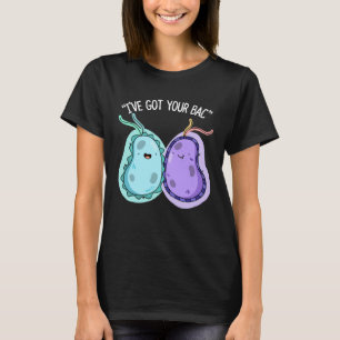 T-shirt J'ai votre Bac Funny Bacteria Pun Dark BG
