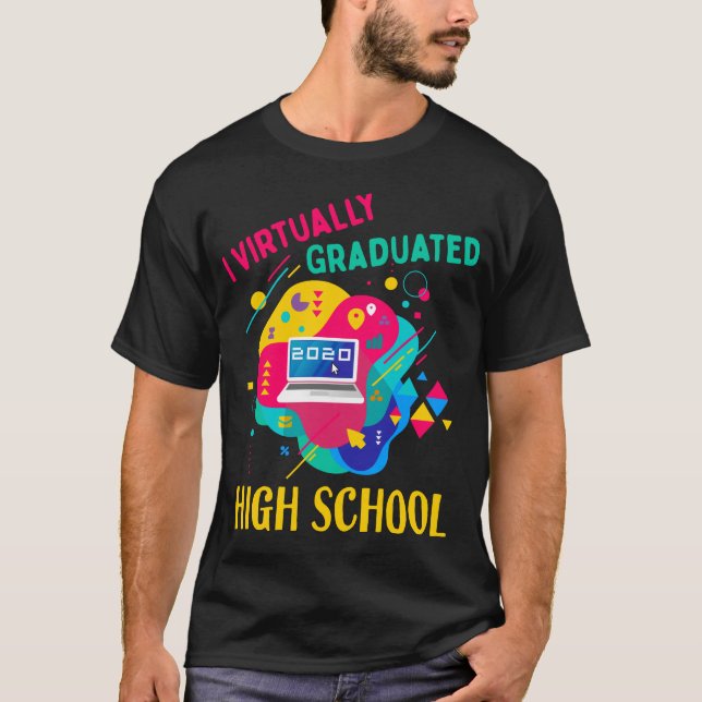 T-SHIRT J'AI VRAIMENT ÉTÉ DIPLÔMÉE EN 2020 (Devant)