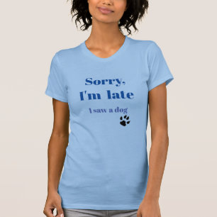 T-shirt J'ai vu un chien