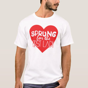 T-shirt "Jailli pour première Madame" tee - shirt