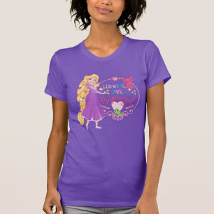 T-shirt Jaillir comme Rapunzel