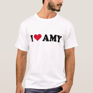 T-SHIRT J'AIME AMY