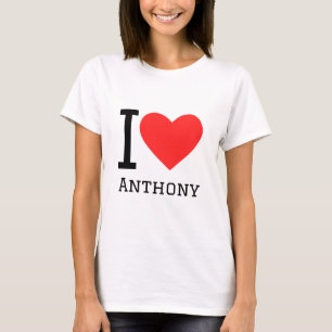 T-shirt J'aime anthony