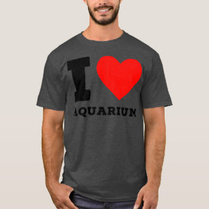 T-shirt j'aime aquarium