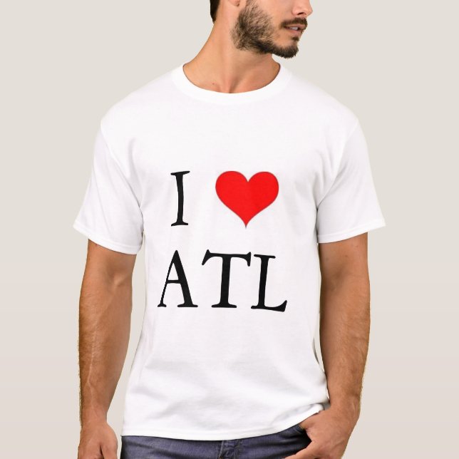 T-shirt J'aime ATL (Devant)