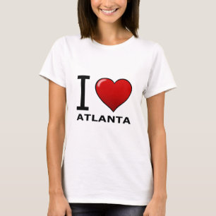 T-SHIRT J'AIME ATLANTA, GA - LA GÉORGIE