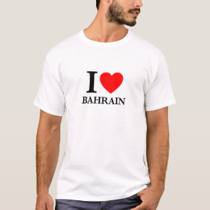 T-shirt J'aime Bahreïn