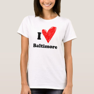 T-shirt J'aime Baltimore