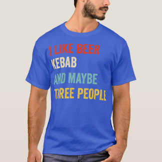 T-shirt J'aime Beer Kebab