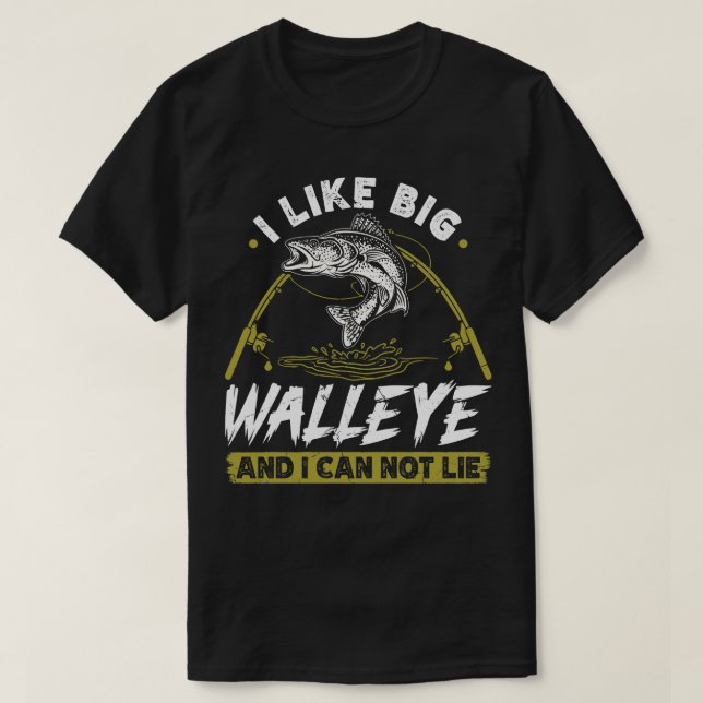 T-shirt J'Aime Big Walleye (Design devant)