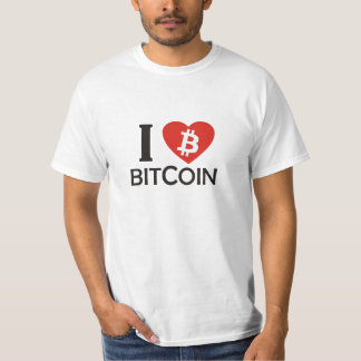T-shirt j'AIME BitCoin