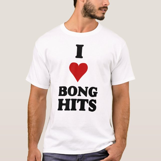 T-shirt J'aime Bong des coups (Devant)