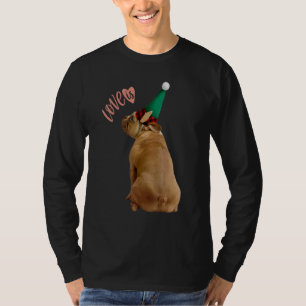 T-shirt J'aime Bouledogue Français Frenchie Maman Papa Chi