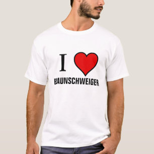 T-SHIRT J'AIME BRAUNSCHWEIGER