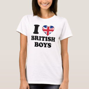 T-shirt J'aime British Boys