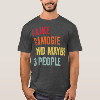 T-shirt J'Aime Camogie Peut-Être 3 Personnes