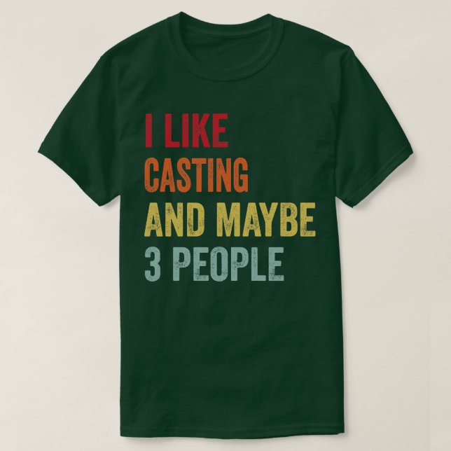 T-shirt J'Aime Caser Peut-Être 3 Personnes (Design devant)