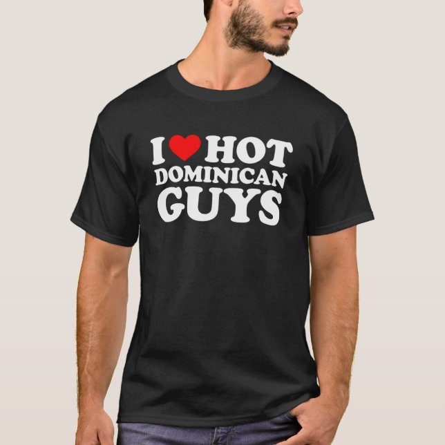 T-shirt J'Aime Chaud Dominicains (Devant)