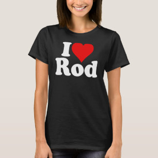 T-SHIRT J'AIME COEUR ROD RODNEY RODERICK