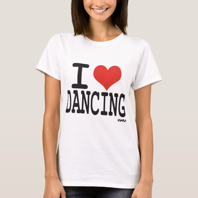 T-shirt J'aime danser (Devant)