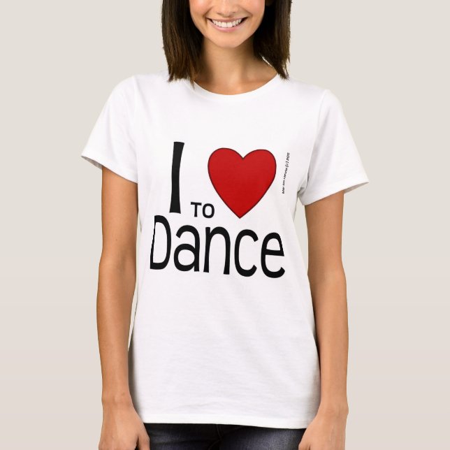 T-shirt J'Aime Danser (Devant)
