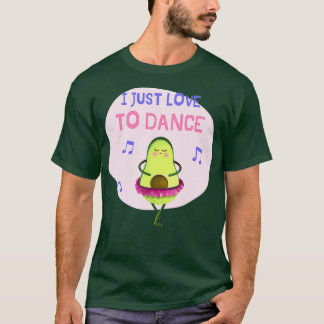 T-shirt J'Aime Danser Ballet Avocado