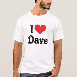 T-shirt J'aime Dave