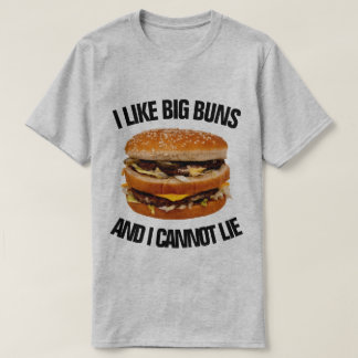 T-shirt J'aime de grands petits pains et je ne peux pas me