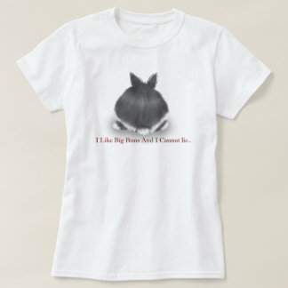 T-shirt J'aime de grands petits pains et je ne peux pas me