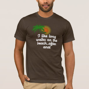 T-SHIRT J'AIME DE LONGUES PROMENADES SUR LA PLAGE… APRÈ