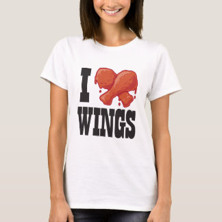 T-shirt J'aime des ailes de poulet