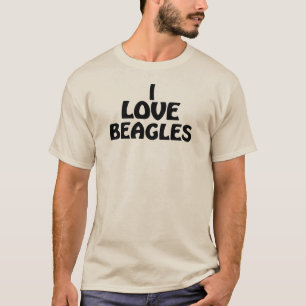 T-shirt J'aime des beagles