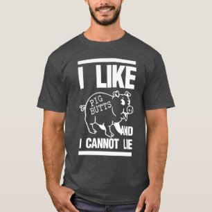 T-shirt j'aime des bouts de porc