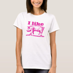 T-shirt J'aime des bouts lard et tous de porc
