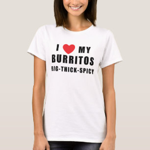 T-shirt J'aime des Burritos