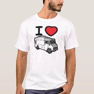 T-shirt J'aime des camions de nourriture !