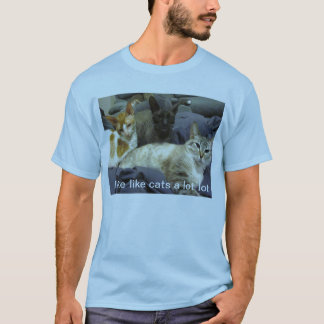 T-shirt J'aime des chats