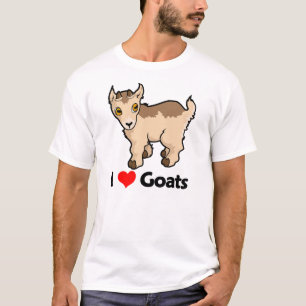 T-shirt J'aime des chèvres