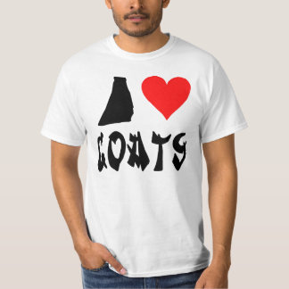 T-shirt J'aime des chèvres