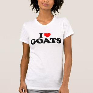 T-SHIRT J'AIME DES CHÈVRES