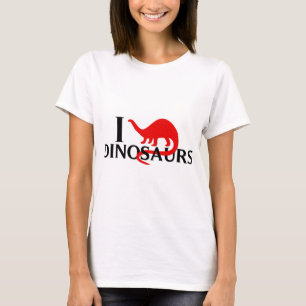 T-shirt J'aime des dinosaures