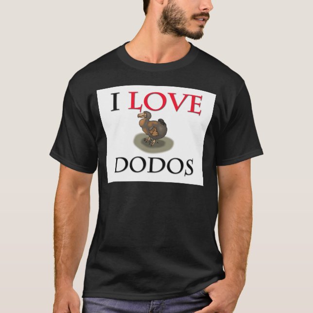 T-shirt J'aime des drontes (Devant)