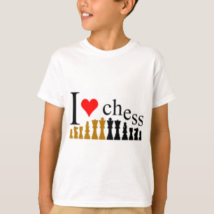 T-shirt J'aime des échecs