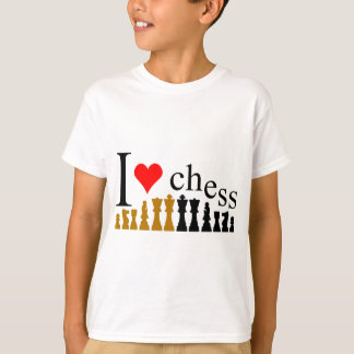 T-shirt J'aime des échecs