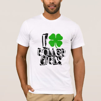 T-shirt J'aime des filles de rouleau