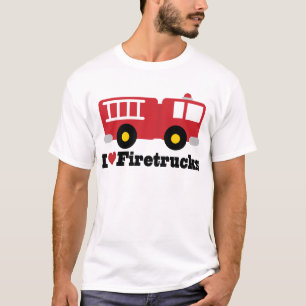 T-shirt J'aime des Firetrucks